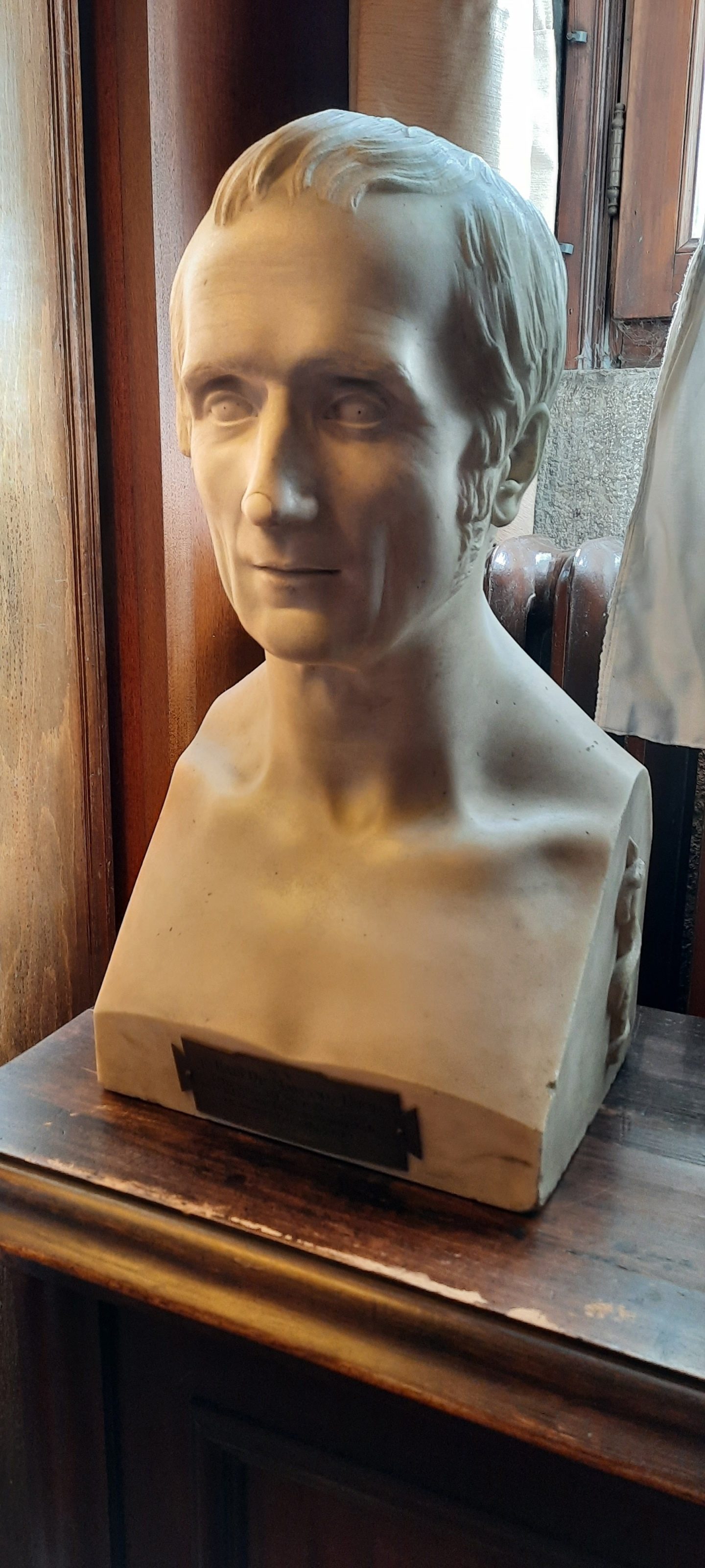 Giovanni Battista De Marcolis Pajola's bust, Osp SS Giovanni e Paolo, Sc Gr San Marco, Venice - 01.jpg